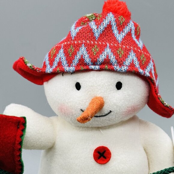 Hallmark Jingle Pals Stockings Hung with Care Animated Singing Snowman 2017 TAGS - Picture 2 of 12